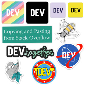 Dev.to Sticker Pack