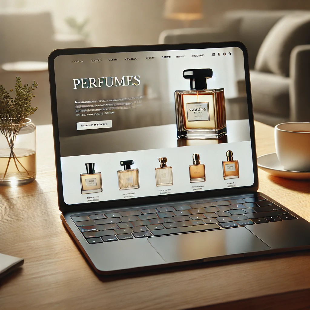 Creating the perfect website for a perfume guide